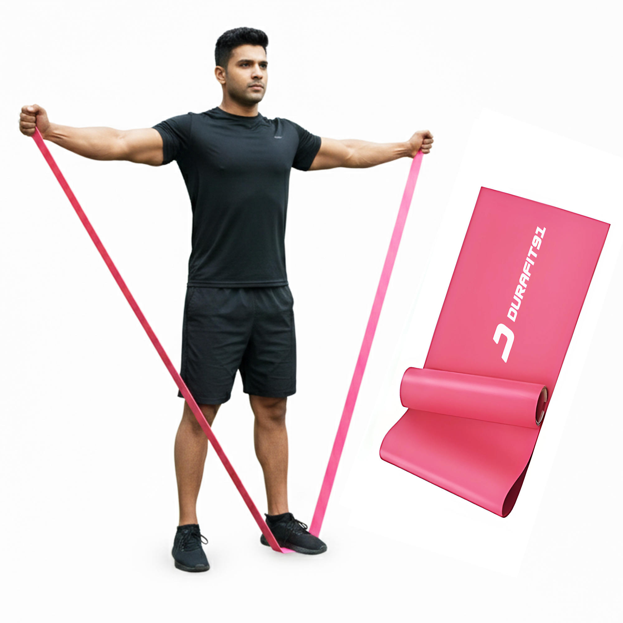 Yoga Resistance Band Pink