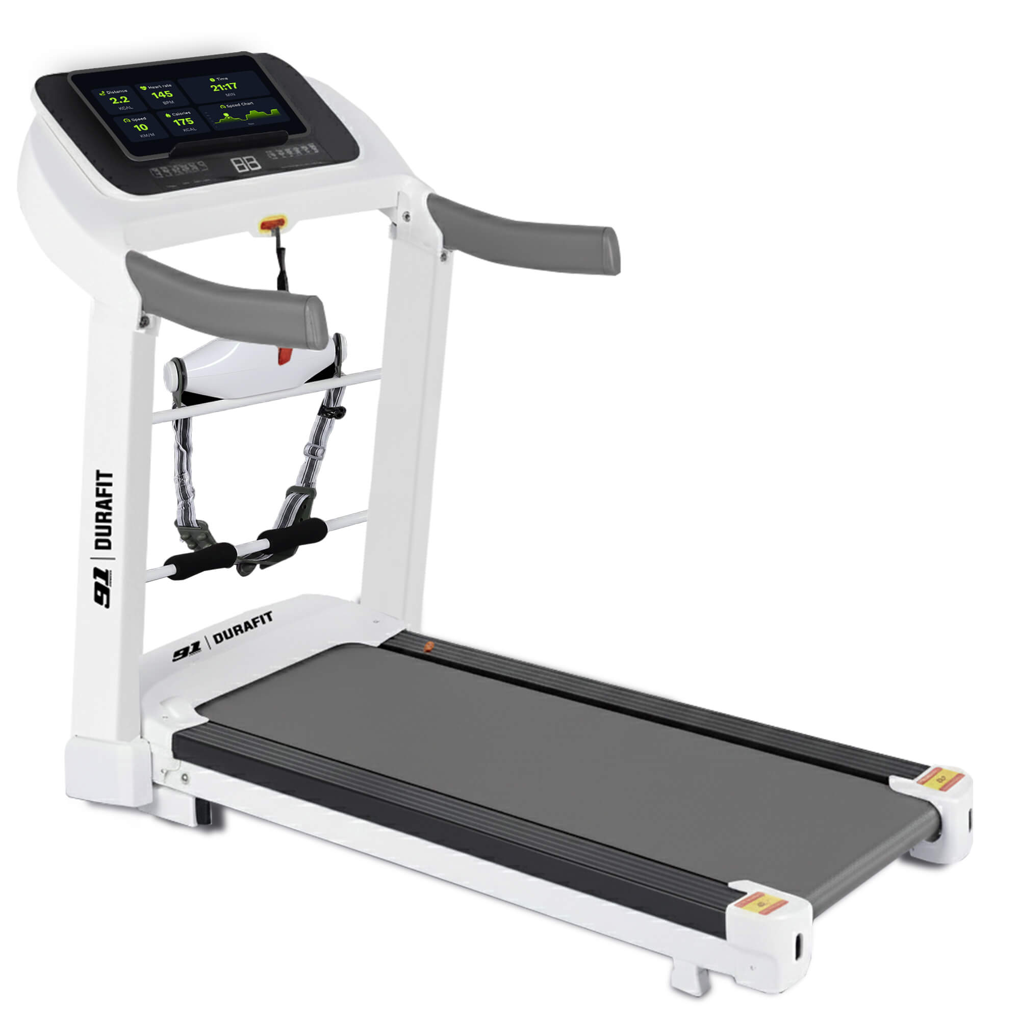 Sprint Multifunction White Treadmill
