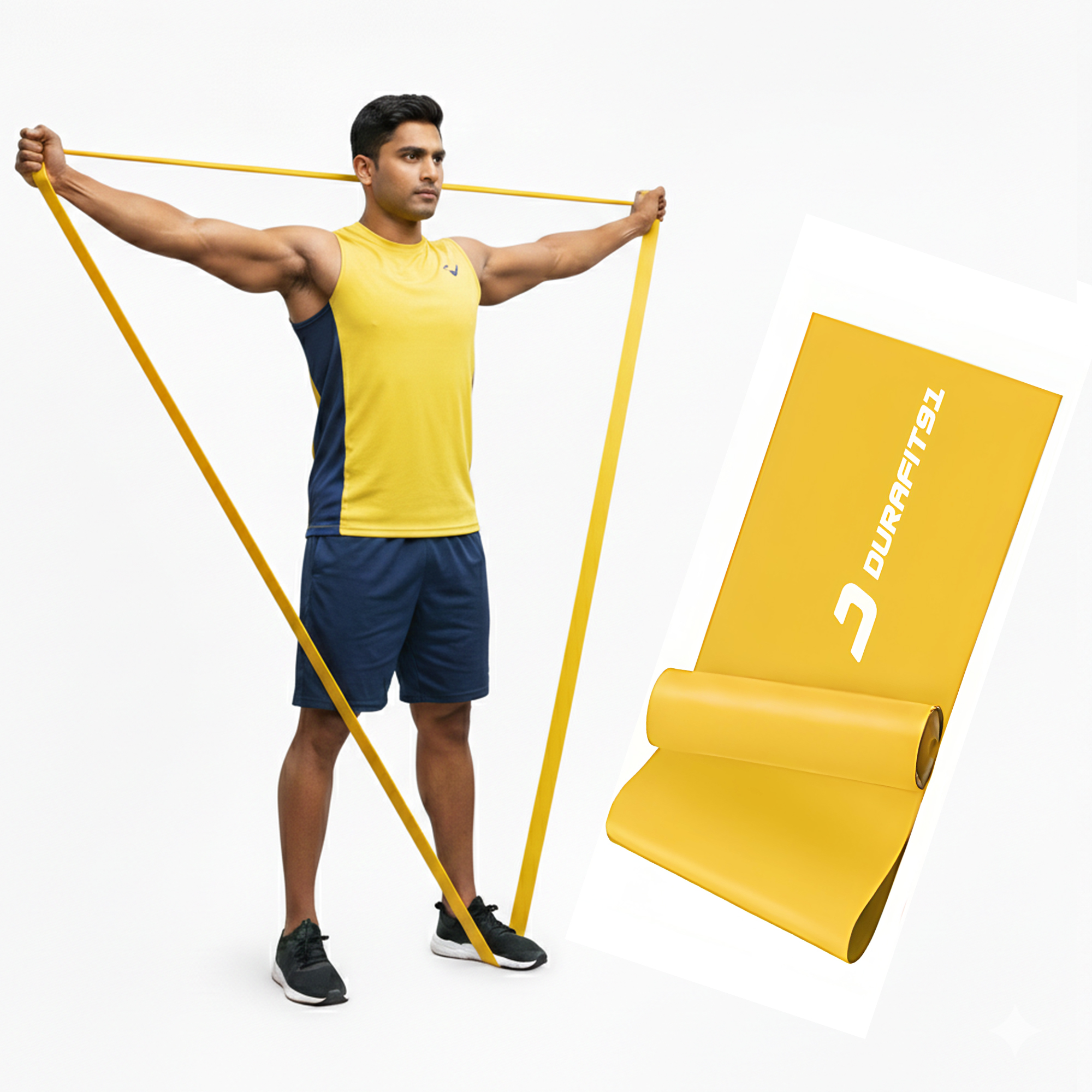 Yoga Resistance Band Yellow