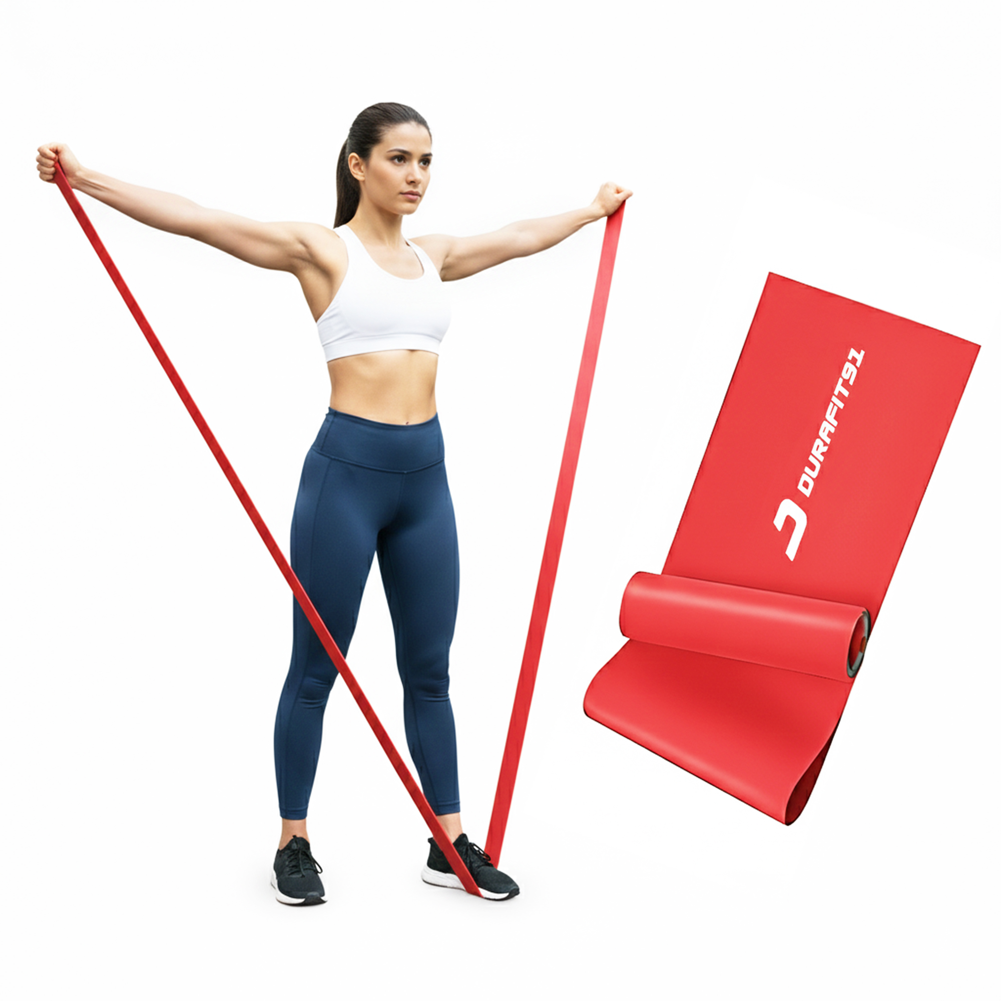 Yoga Resistance Band Red