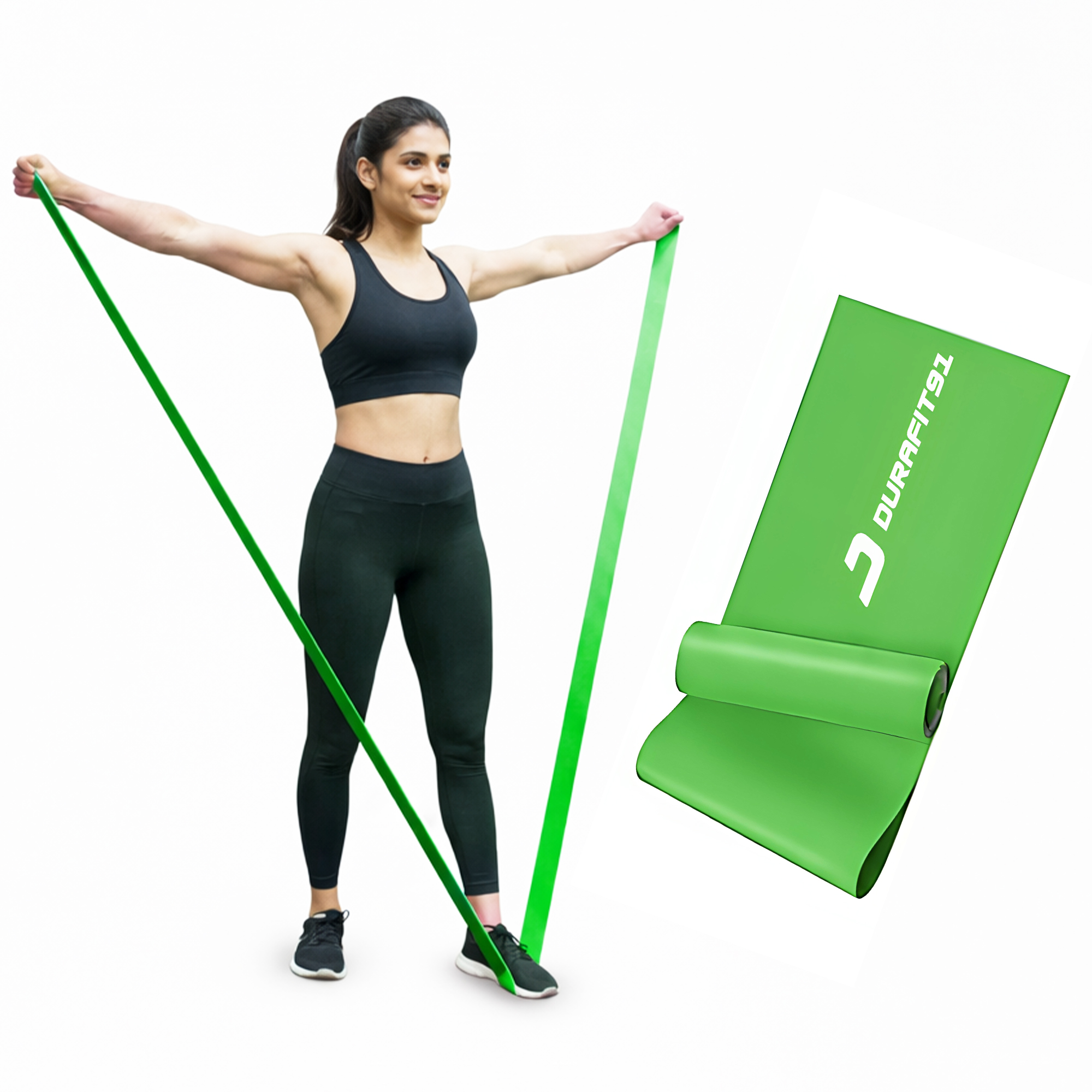 Yoga Resistance Band Green
