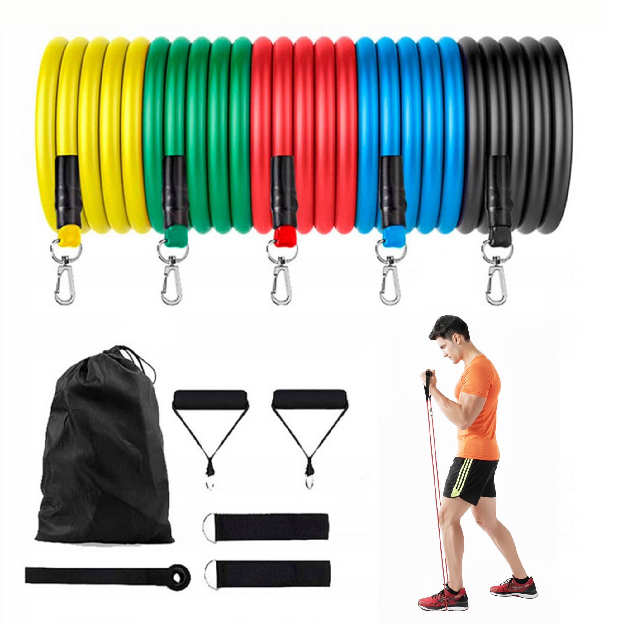 Tube Resistance Band 5 Sizes