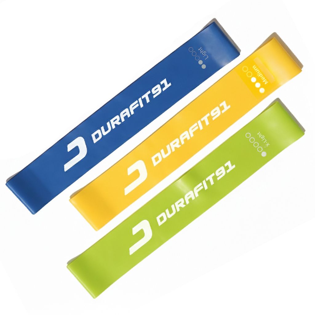 MINI LOOP RESISTANCE BANDS SET OF 3