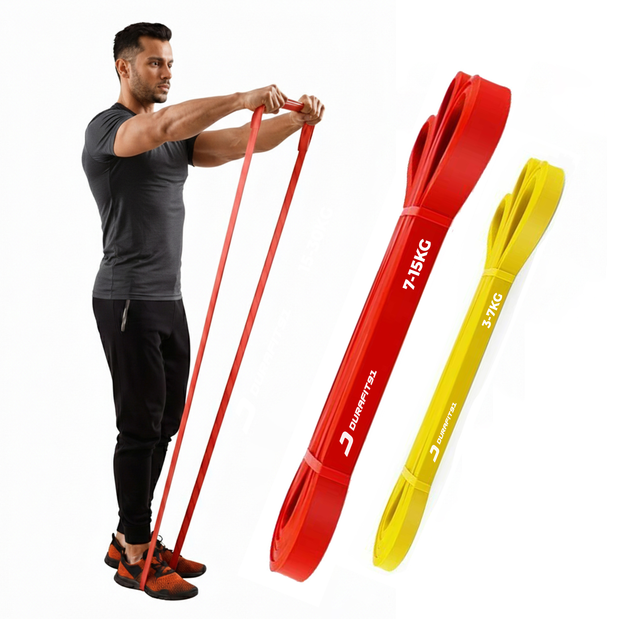 Resistance Band 2 sizes (RD, YW)