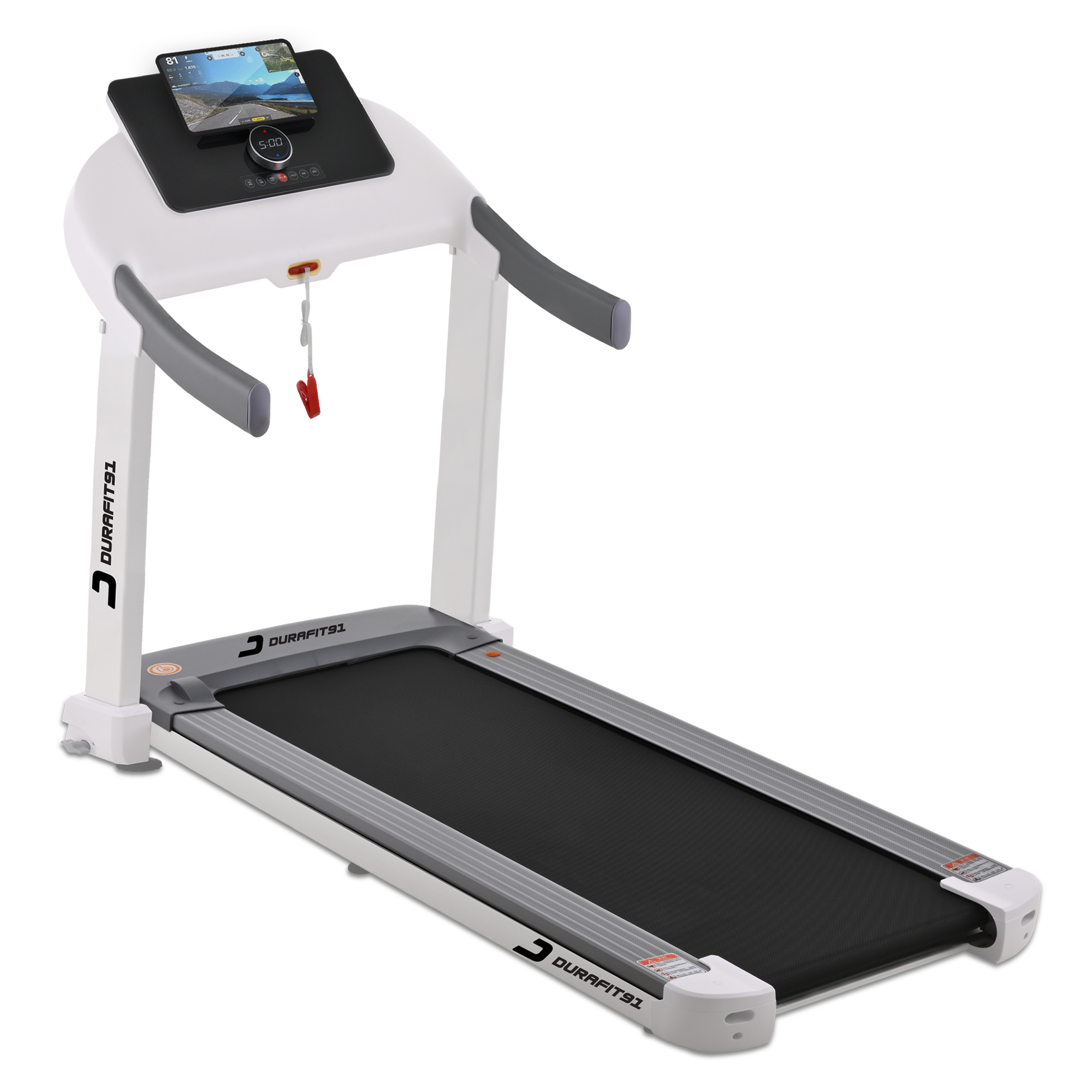 Sprint Multifunction White Treadmill